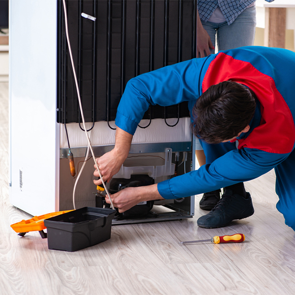 how much do you charge for refrigerator repair services in Hume CA